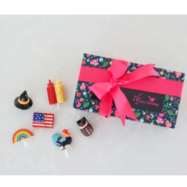 6 Section Floral Minis Keepsake Box