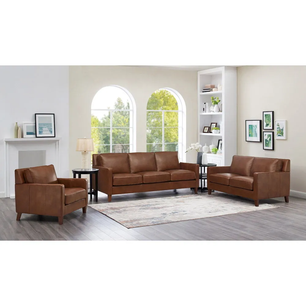 Ashby - Leather Chair - Pecan by Couch.com