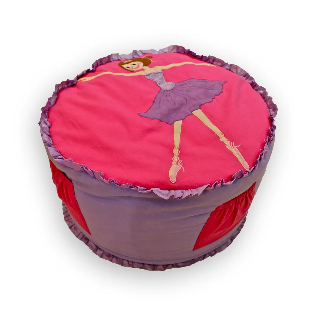 Ballerina Round -  BeanChair Cover