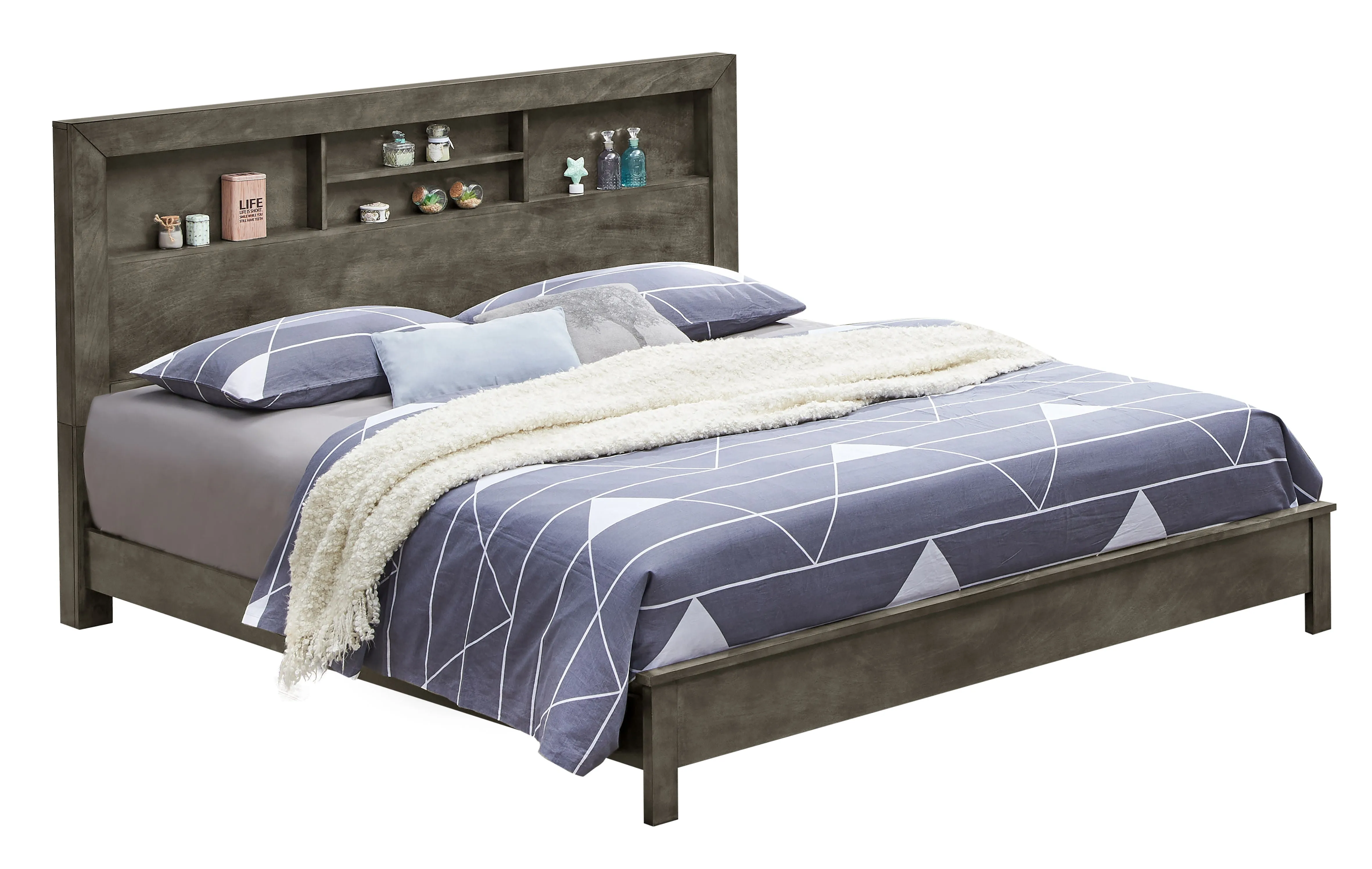 Bed With Transitional Design Stylish by Couch.com