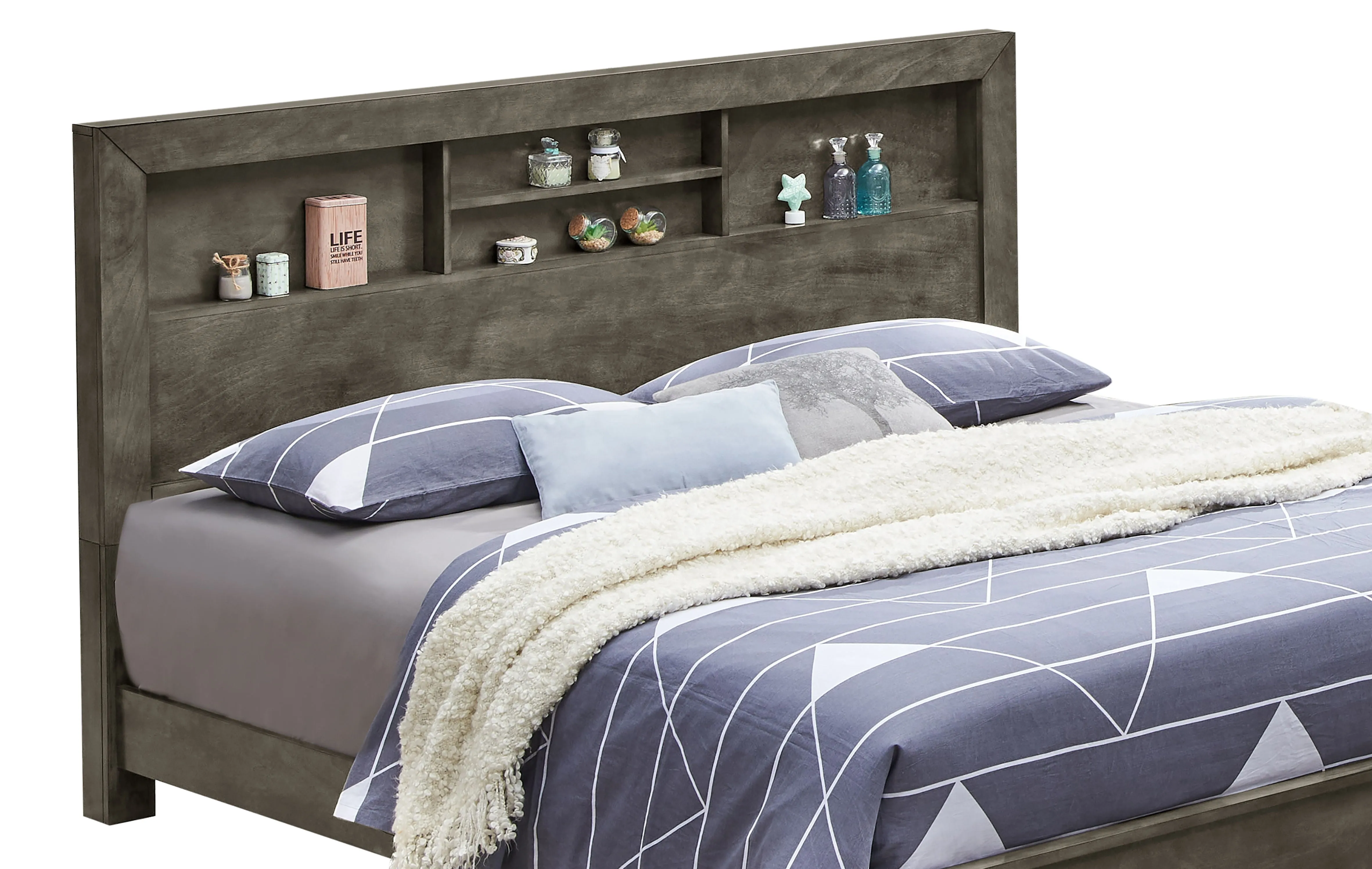 Bed With Transitional Design Stylish by Couch.com