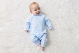 Blues Baby Rocking Horse Velour 2Pc Set