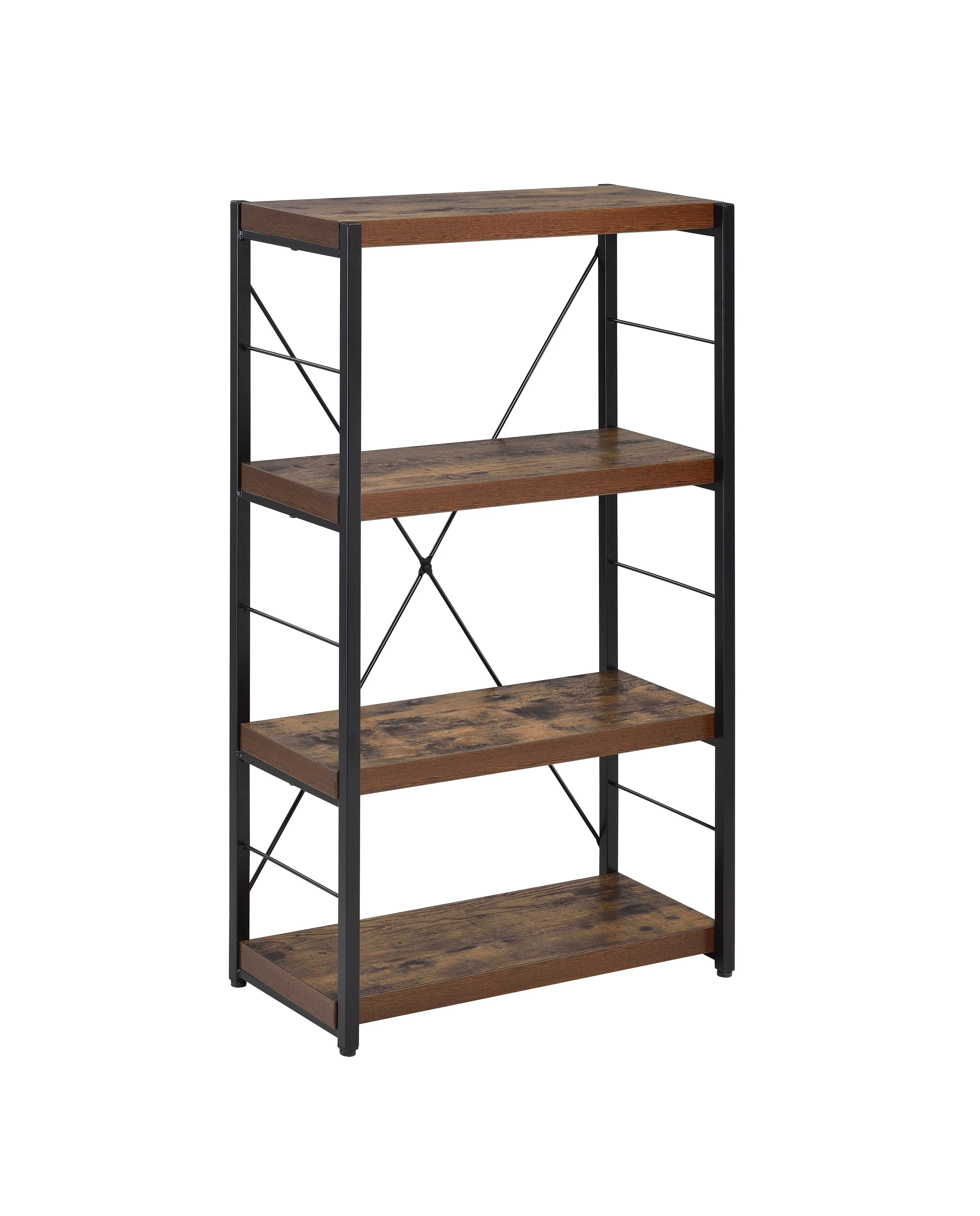 Bob - Bookshelf - Weathered Oak / Black by Couch.com