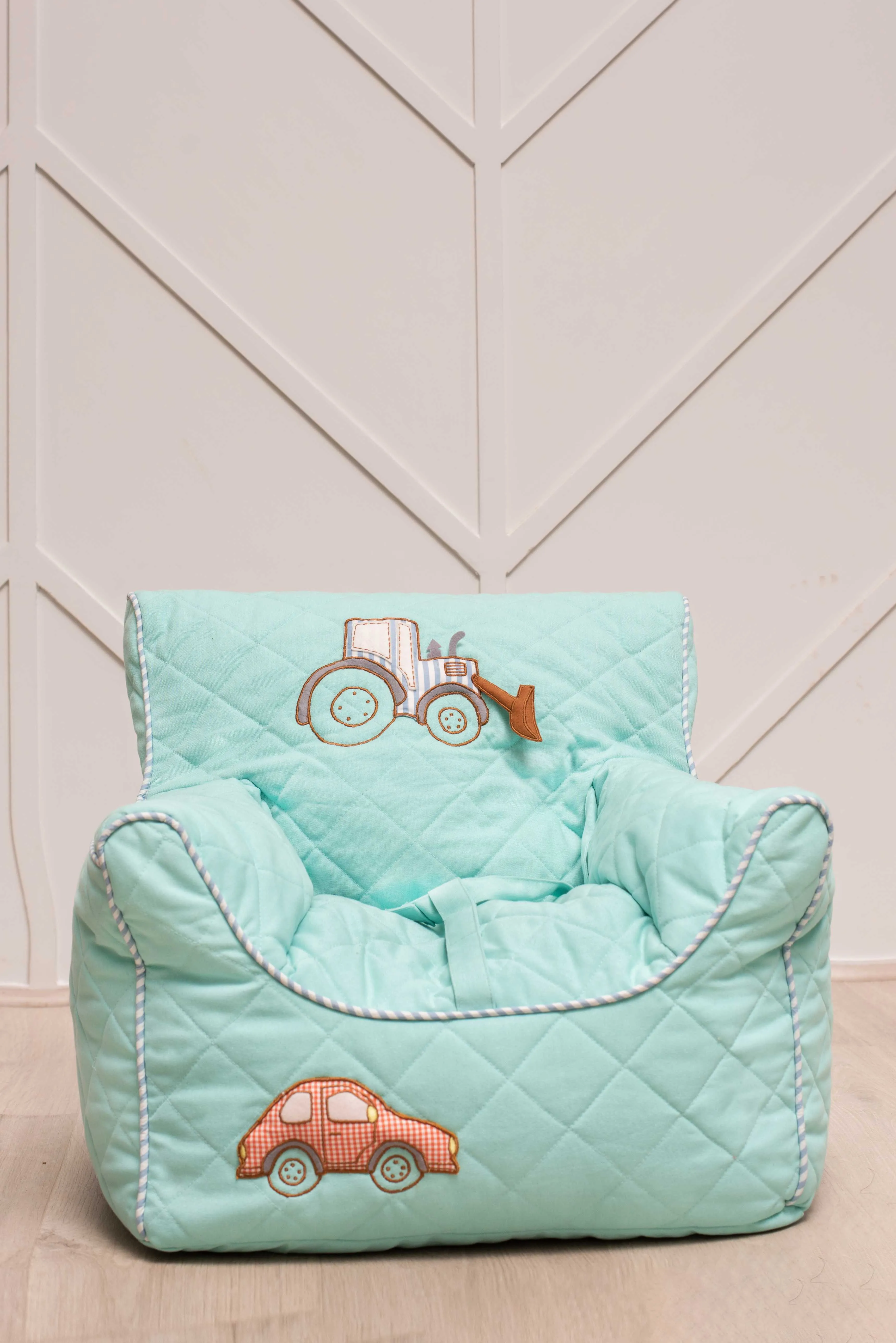 Boys N Toys Quilted - BeanChair Cover