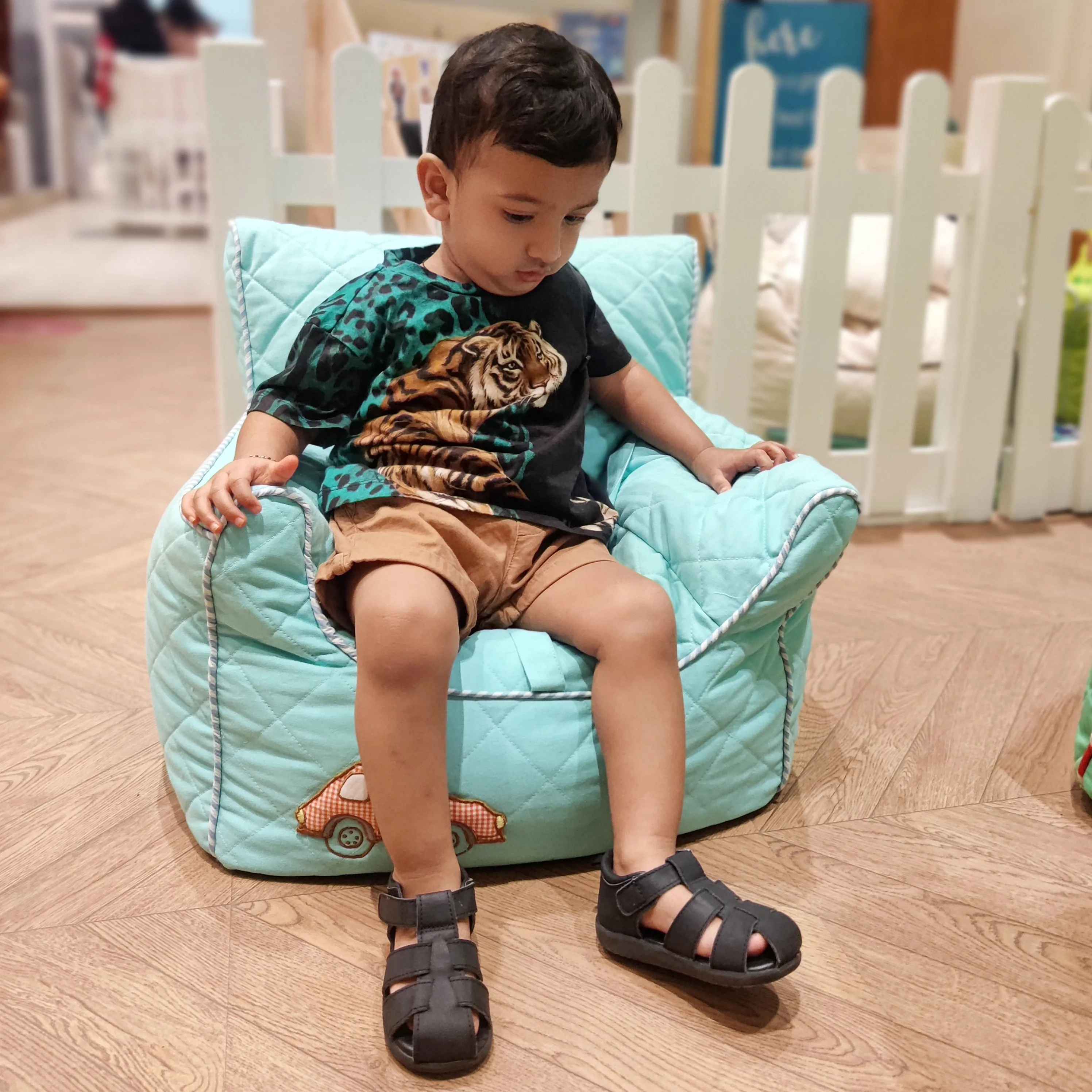 Boys N Toys Quilted - BeanChair Cover