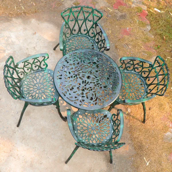 Cast Alluminum Outdoor Furniture -Garden Set - Amira