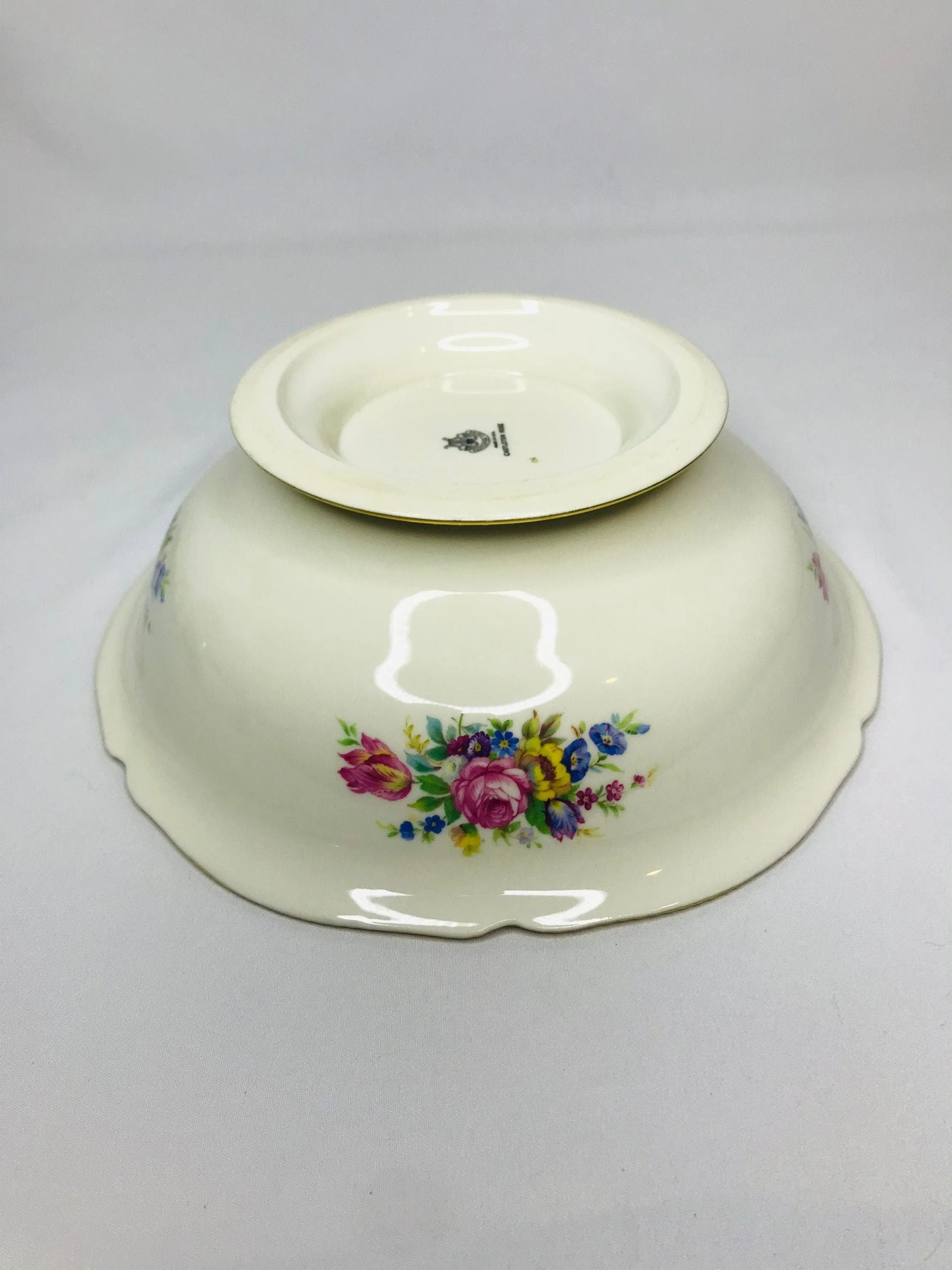 Castleton china castleton rose vegetable bowl