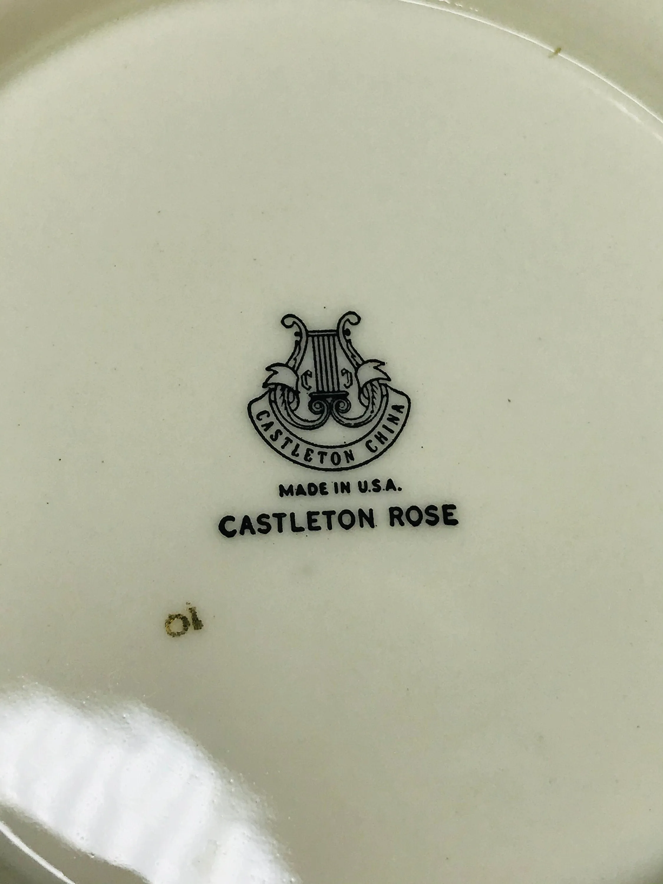 Castleton china castleton rose vegetable bowl