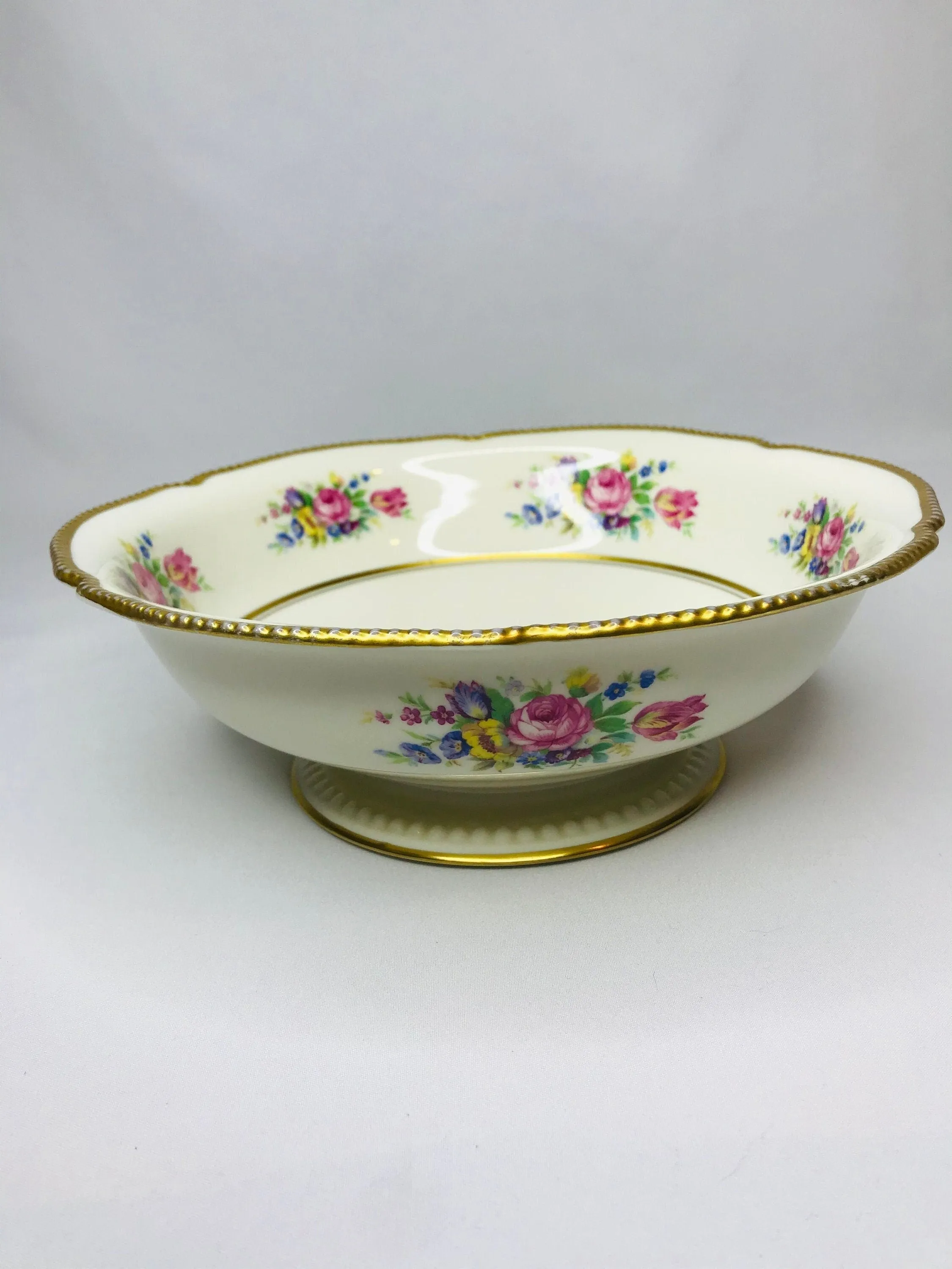 Castleton china castleton rose vegetable bowl