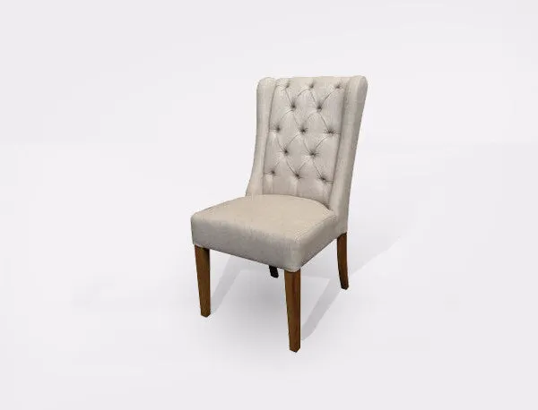 Chair Manhattan Fabric Black