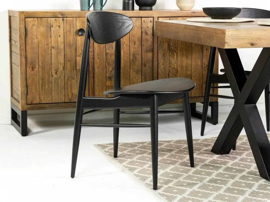 Como Extendable Dining Table (140cm - 180cm) & Gabo Dining Chairs