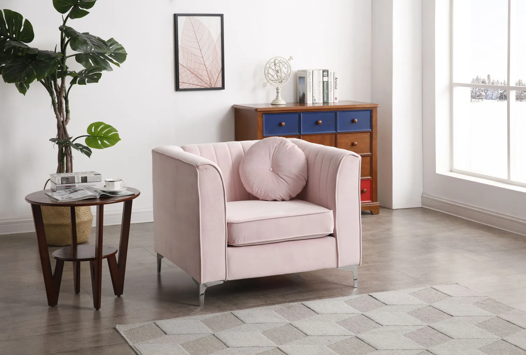 Contemporary Sloped Armchair by Couch.com