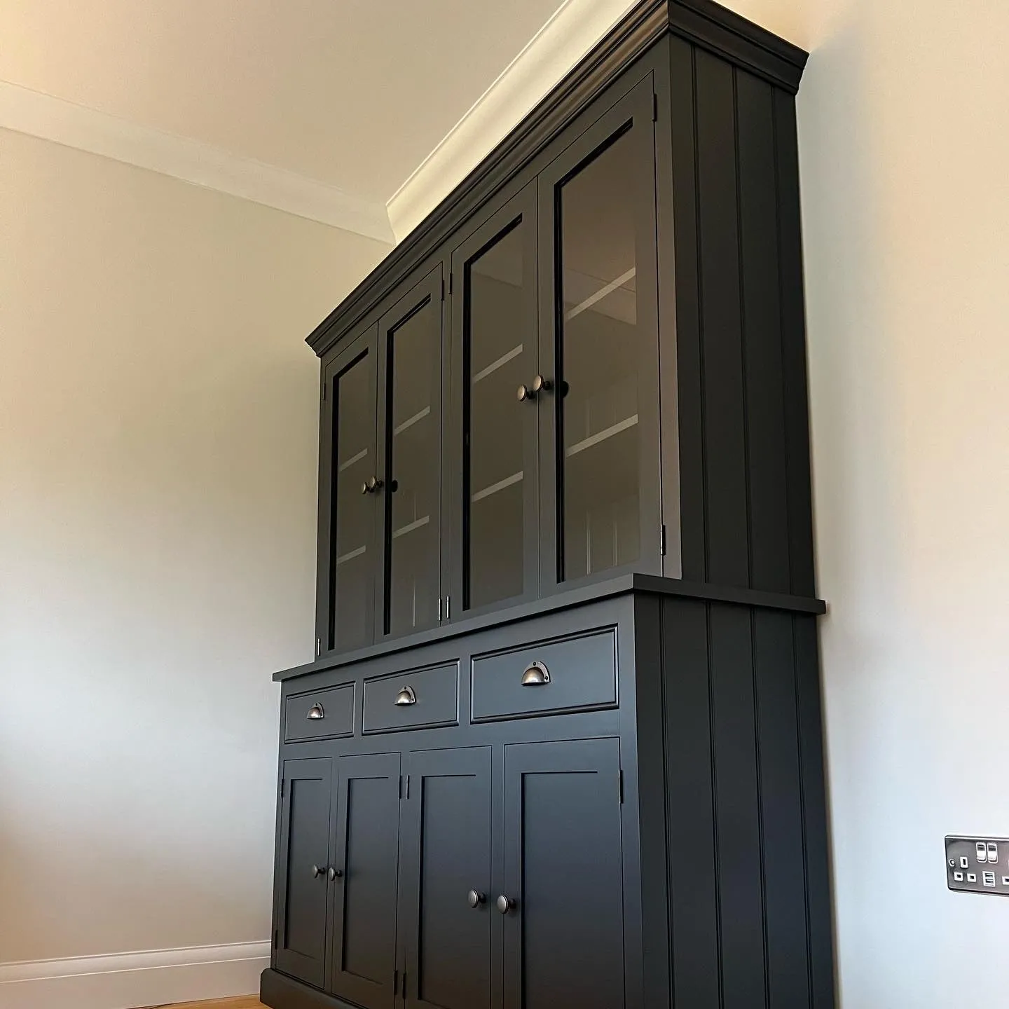 Detailed Glazed Dresser