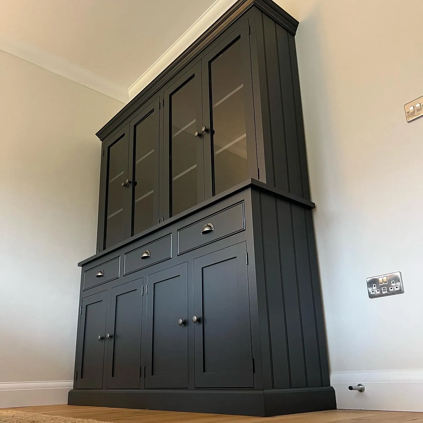 Detailed Glazed Dresser