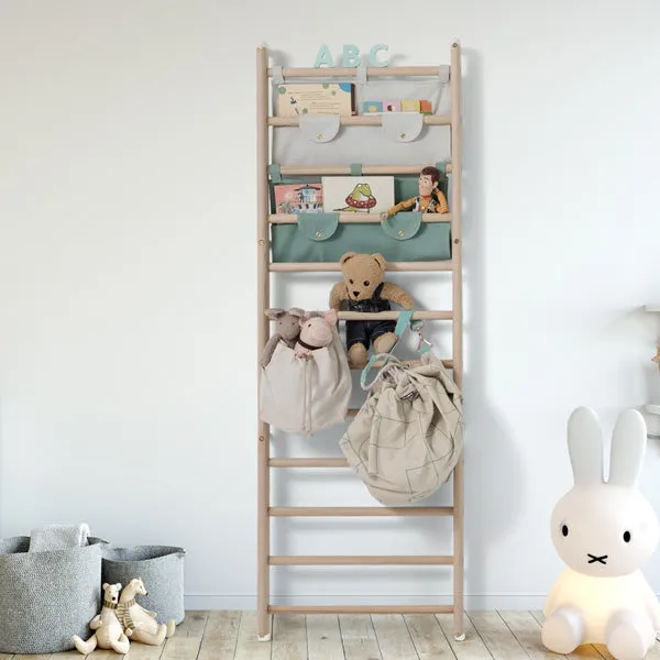 KAOS Endeløs Canvas Shelf for Wall Bar – Dusty Aqua