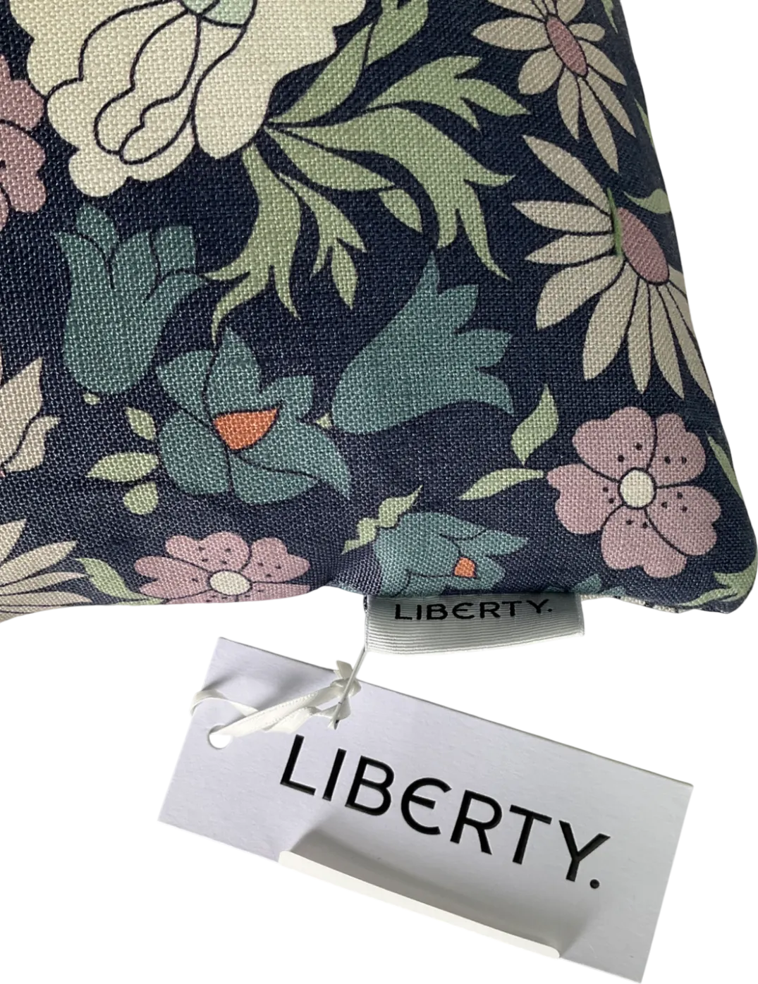 Liberty Blue Poppy Meadowfield Square Cushion One Size