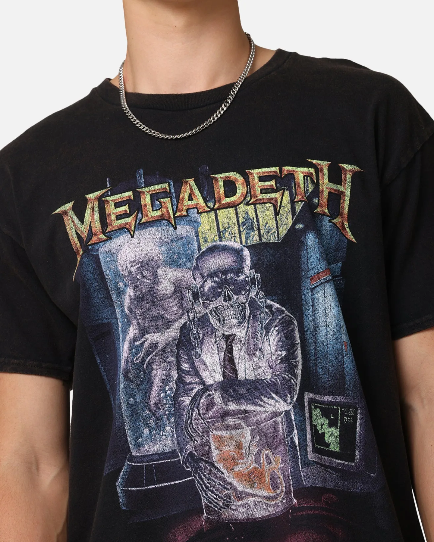 Megadeth Embryo Vintage T-Shirt Black Vintage
