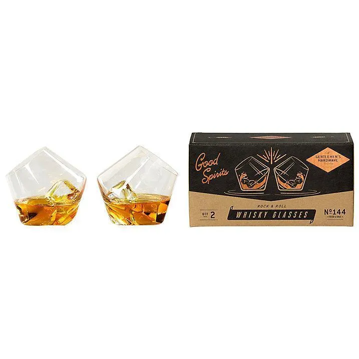 Rocking Whiskey Glasses