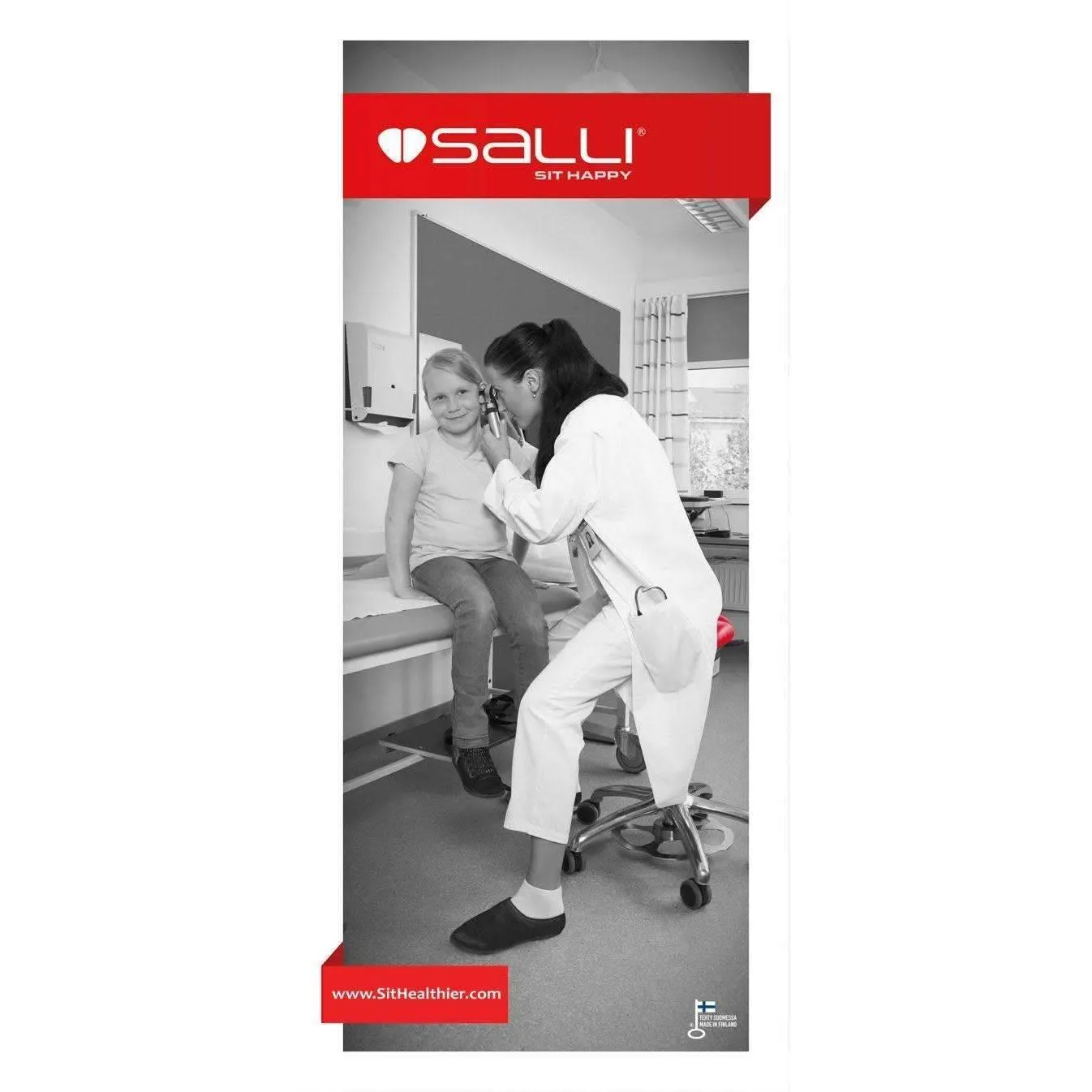 Salli Swing Ergonomic Medical Saddle Chair or Stool