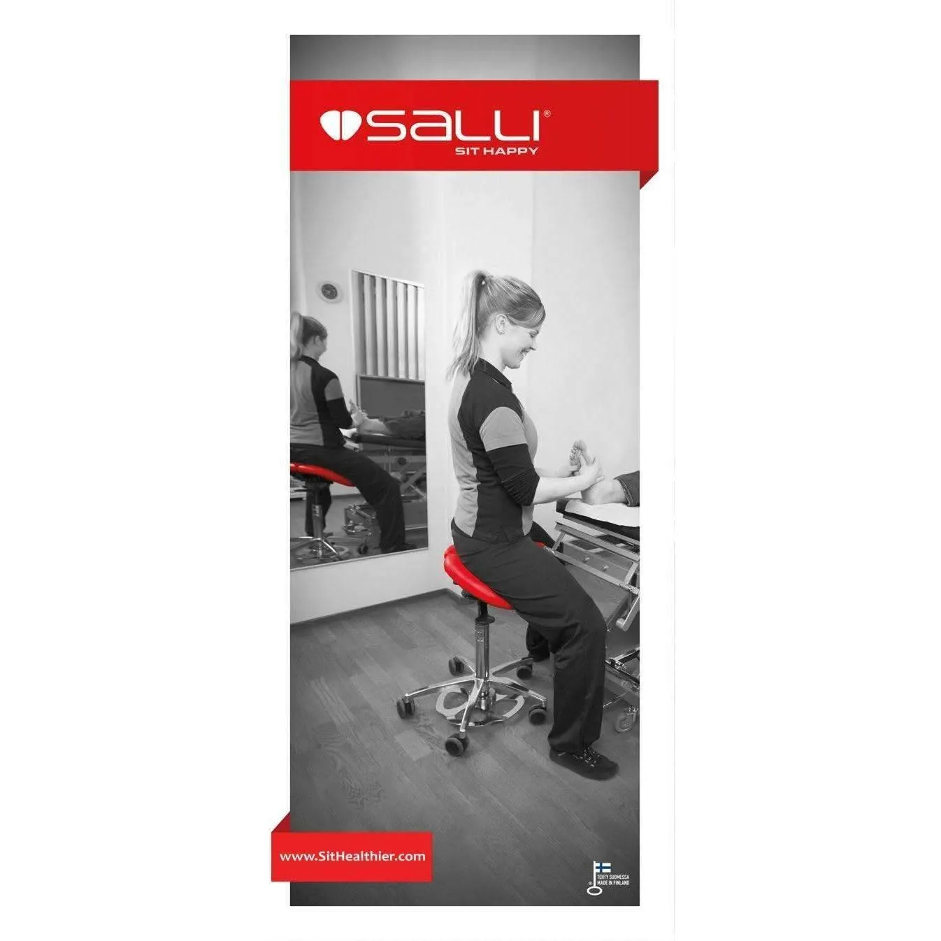 Salli Swing Ergonomic Medical Saddle Chair or Stool