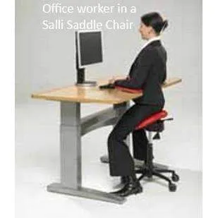 Salli Swing Ergonomic Medical Saddle Chair or Stool