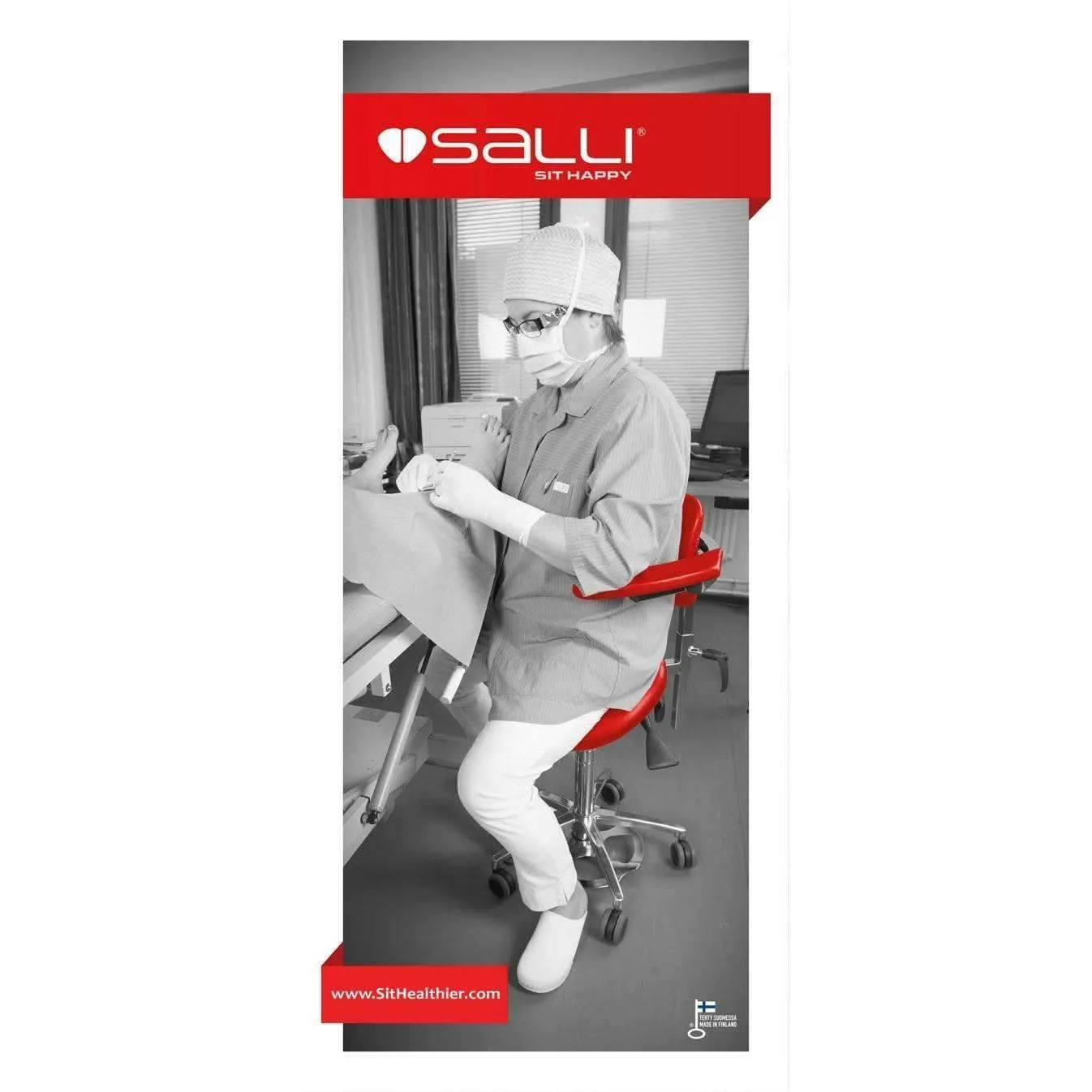 Salli Swing Ergonomic Medical Saddle Chair or Stool