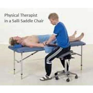 Salli Swing Ergonomic Medical Saddle Chair or Stool