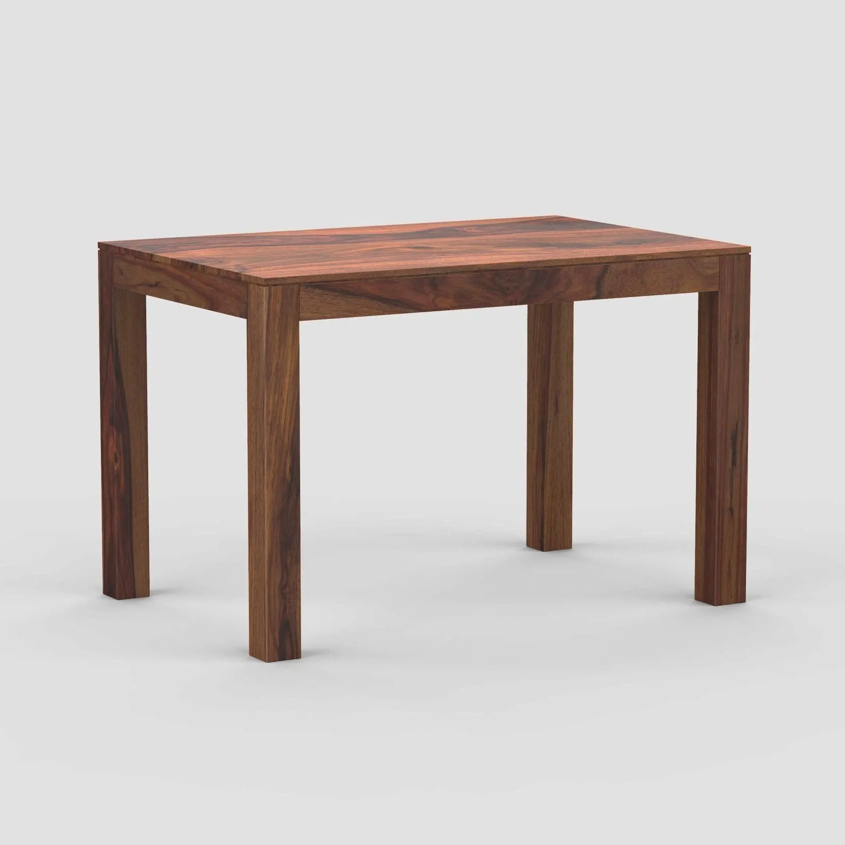 SHREE NATH JI CRAFT HOUSE Sheesham Wood 4 Seater Dining Table with 3 Chair & 1 Bench for Living Room Dining Room Sets Furniture (Honey Finish)