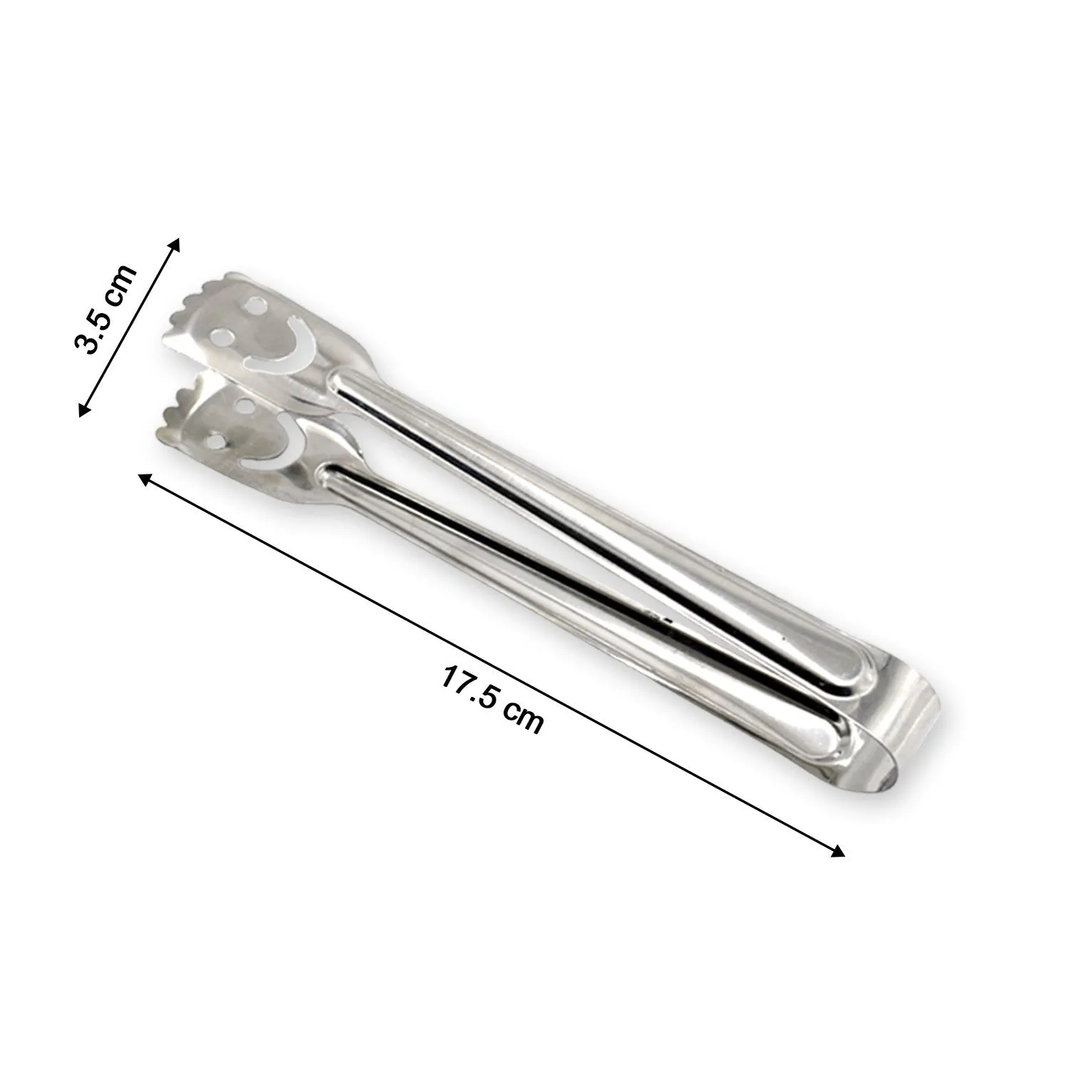 Smiley Stainless Steel Multipurpose Utility Tong (1Pc Only)